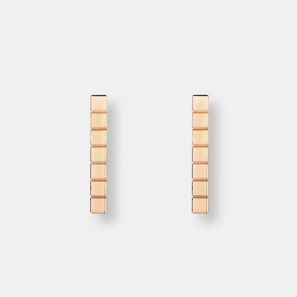 Boucles d'oreilles ice cube pure