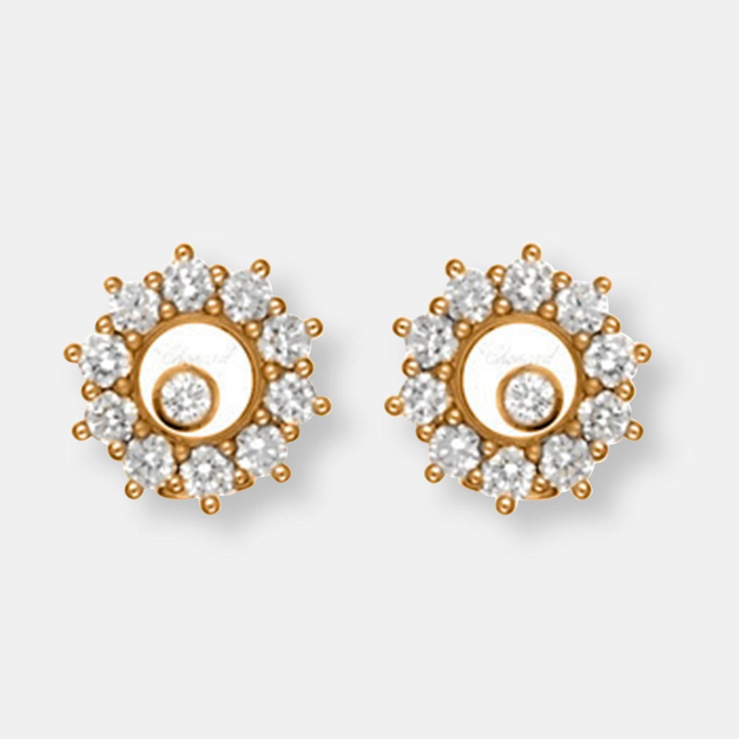 Boucles d'oreilles happy diamonds