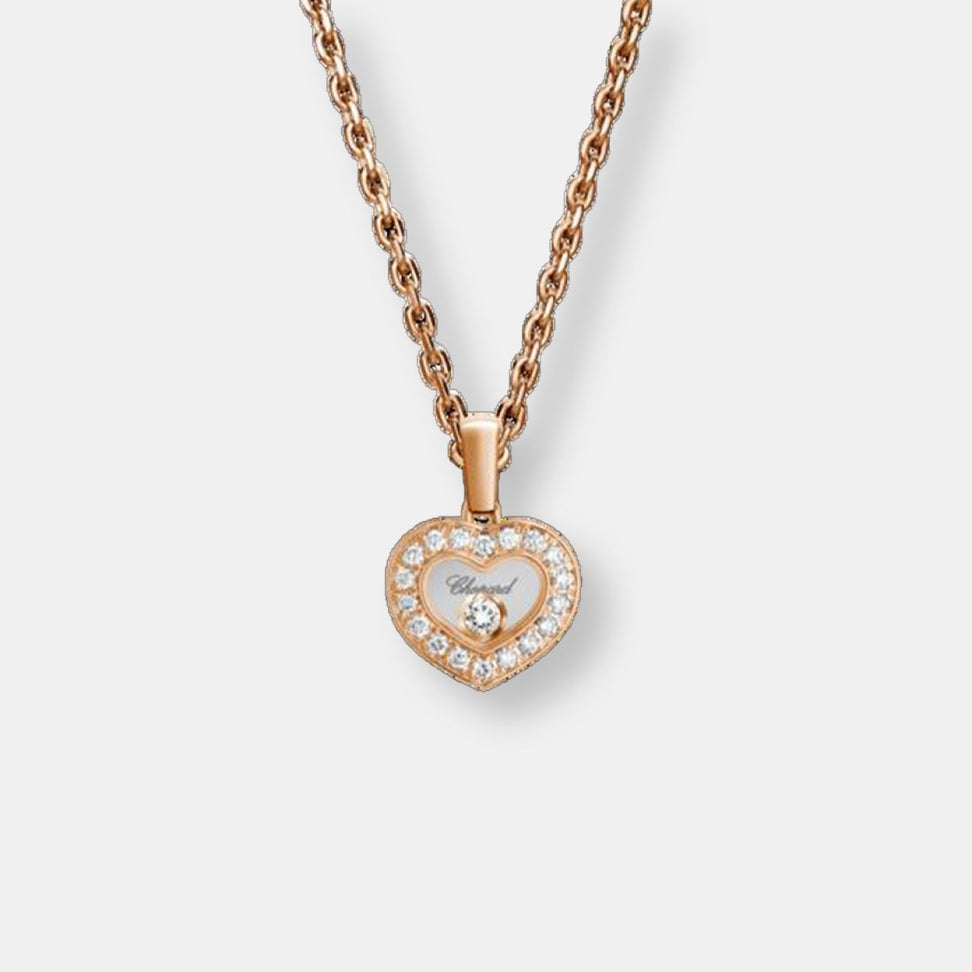 Pendentif happy diamonds cœur
