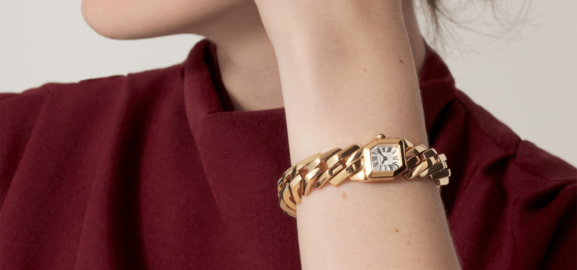 Montre maillon de cartier