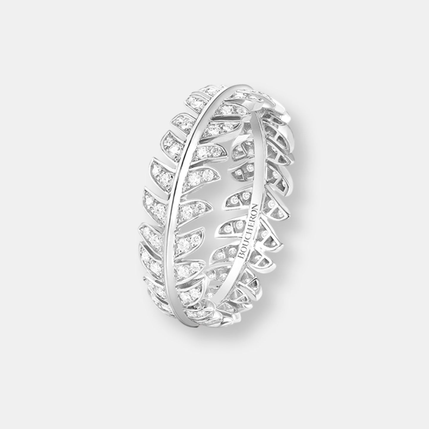 Bague plume de paon