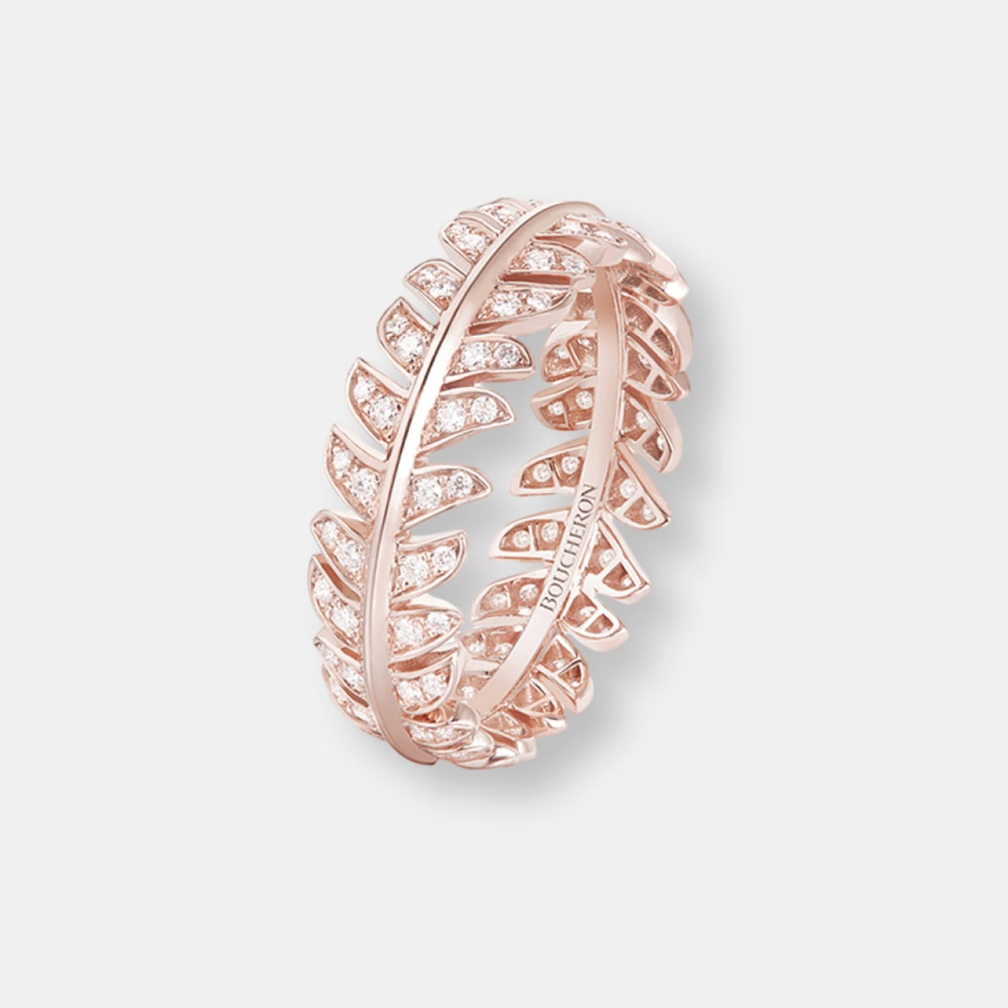 Bague plume de paon