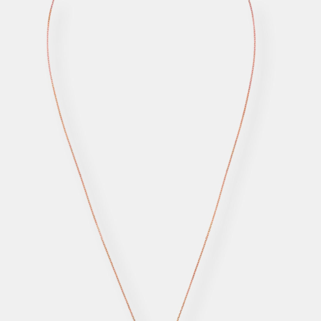Pendentif liens harmony grand modele or rose