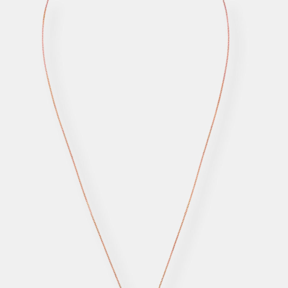 Pendentif liens harmony grand modele or rose