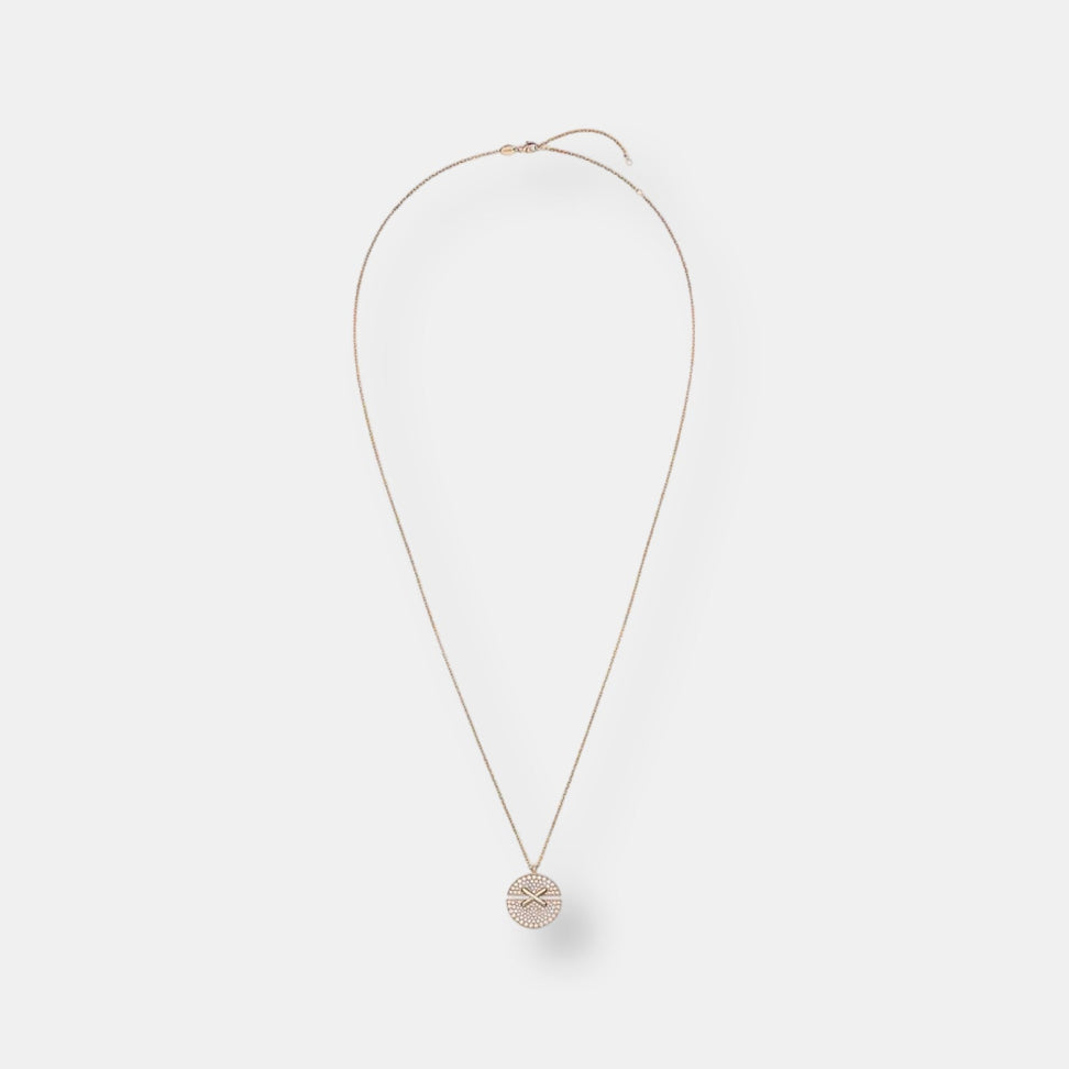 Pendentif jeux de liens harmony grand modele diamants