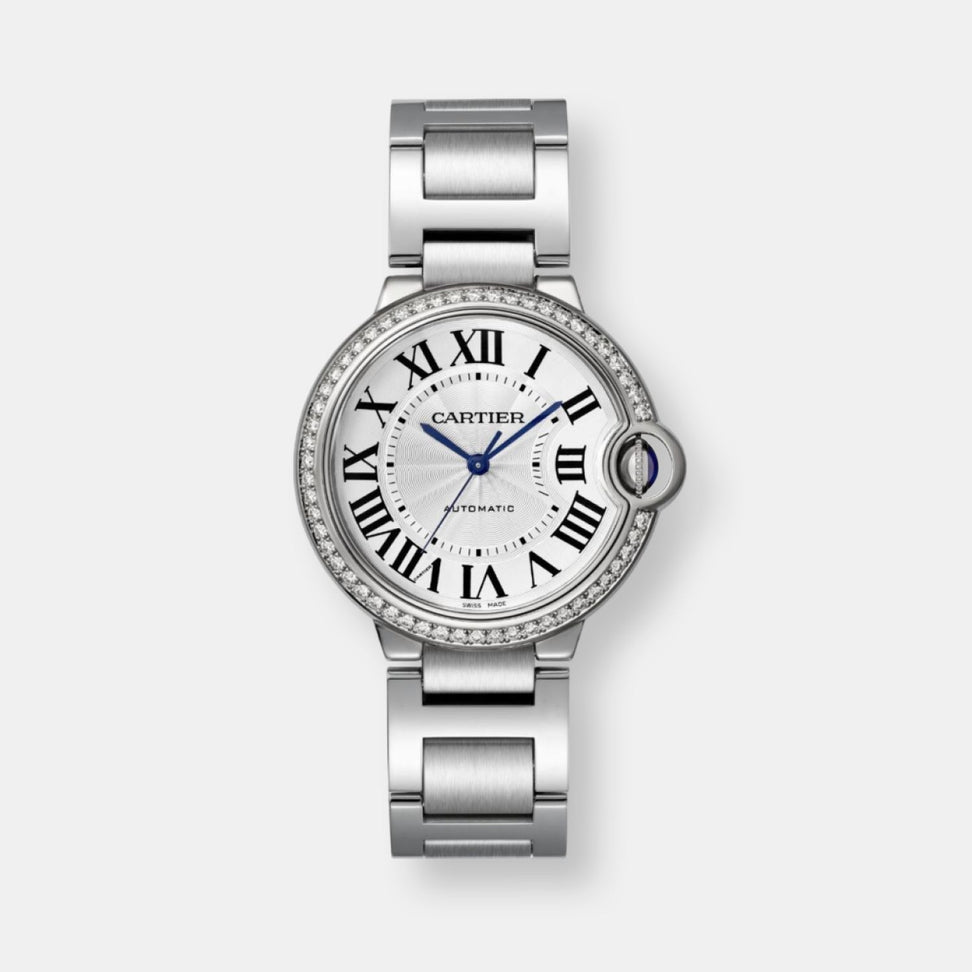 Montre ballon bleu de cartier
