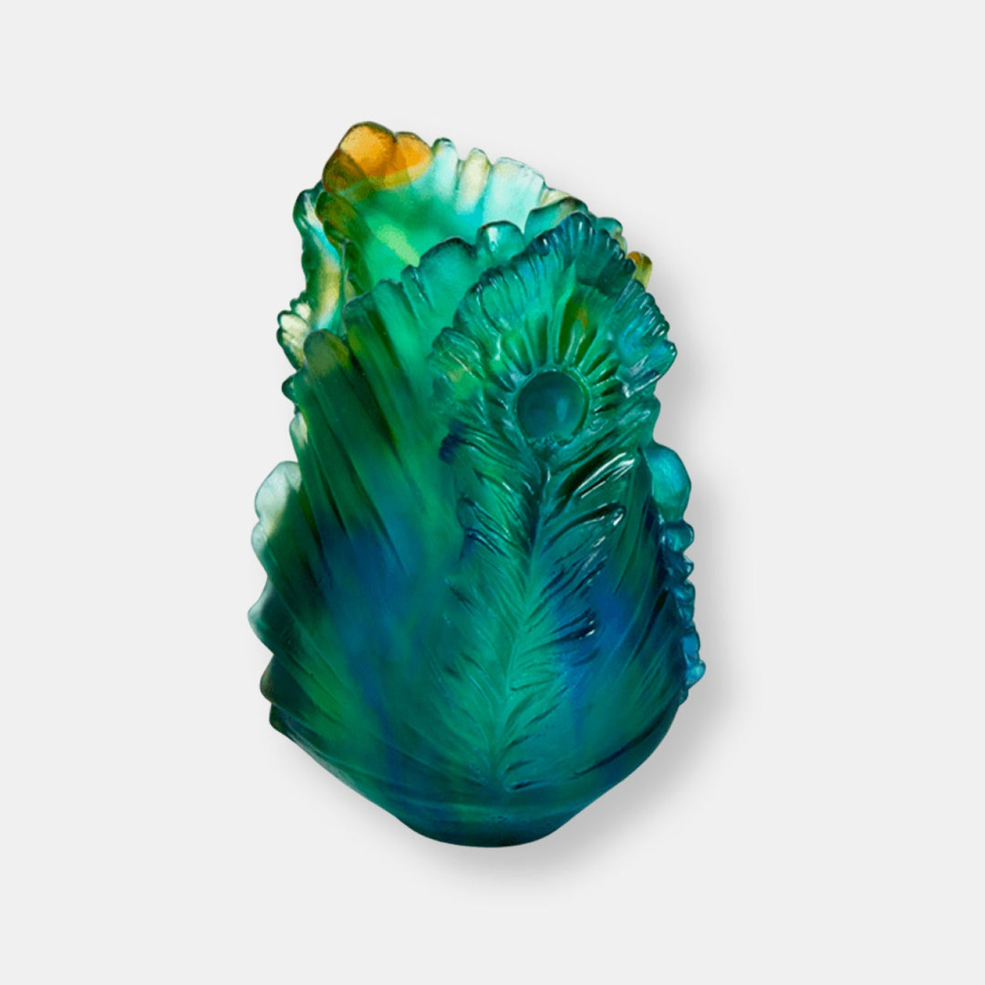 Vase petit modèle fleur de paon