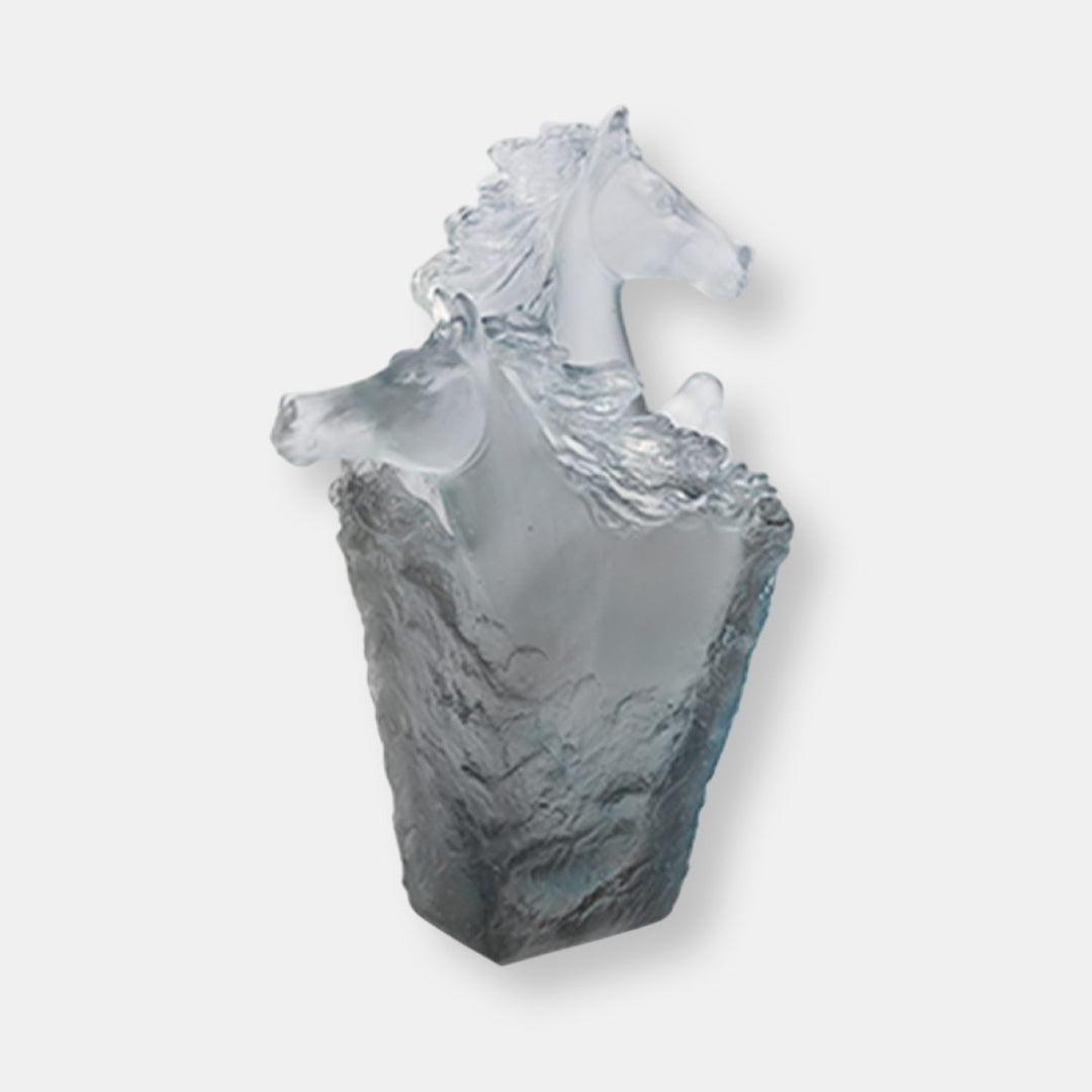 Porte-crayon gris bleu cavalcade