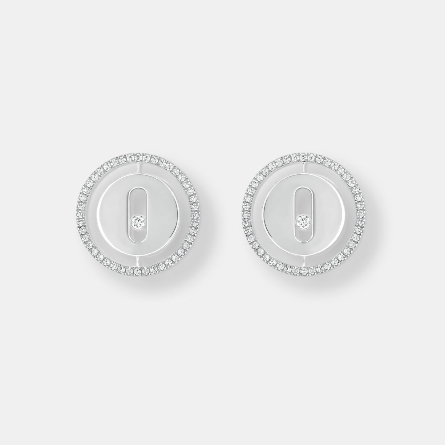 Boucles d'oreilles puces lucky move