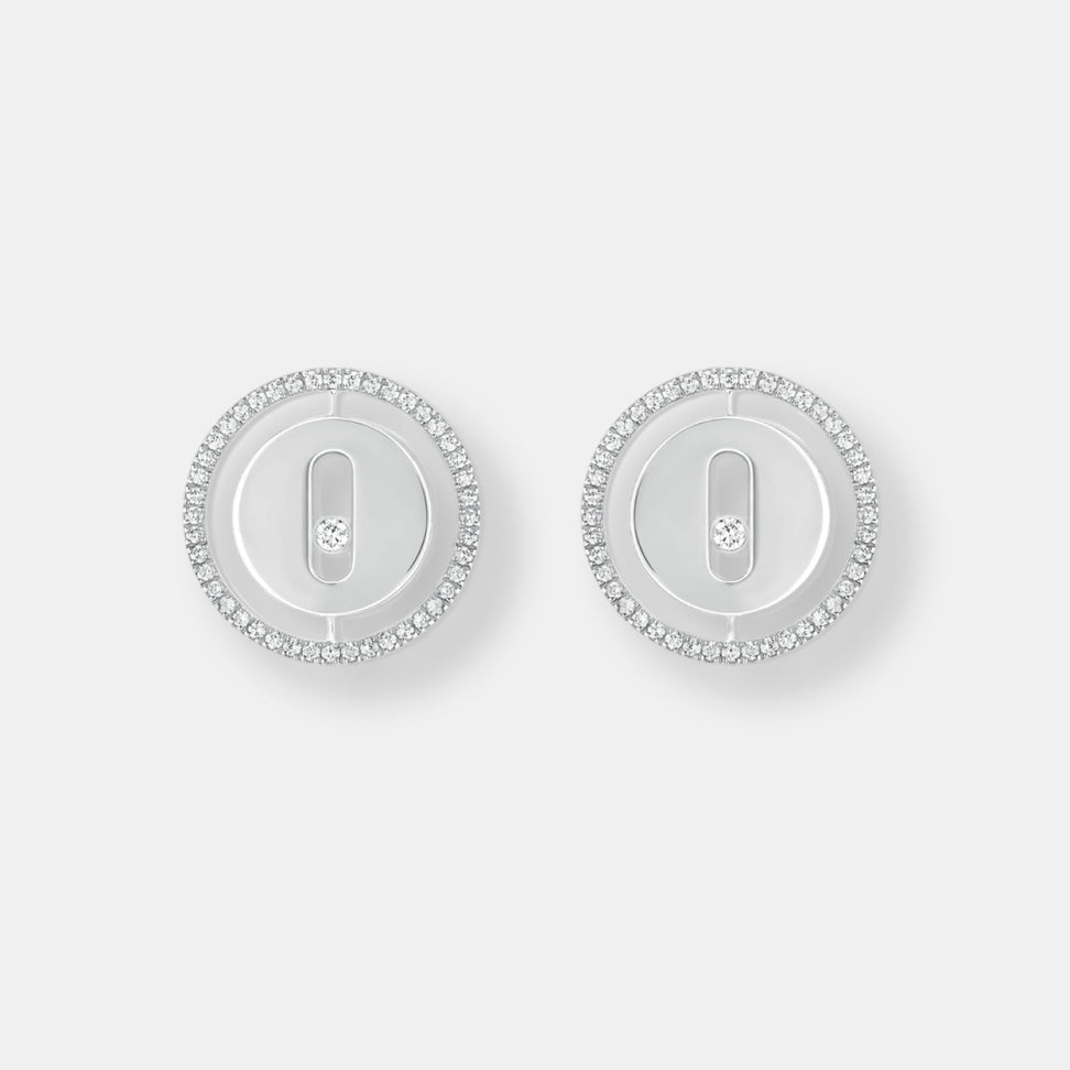 Boucles d'oreilles puces lucky move