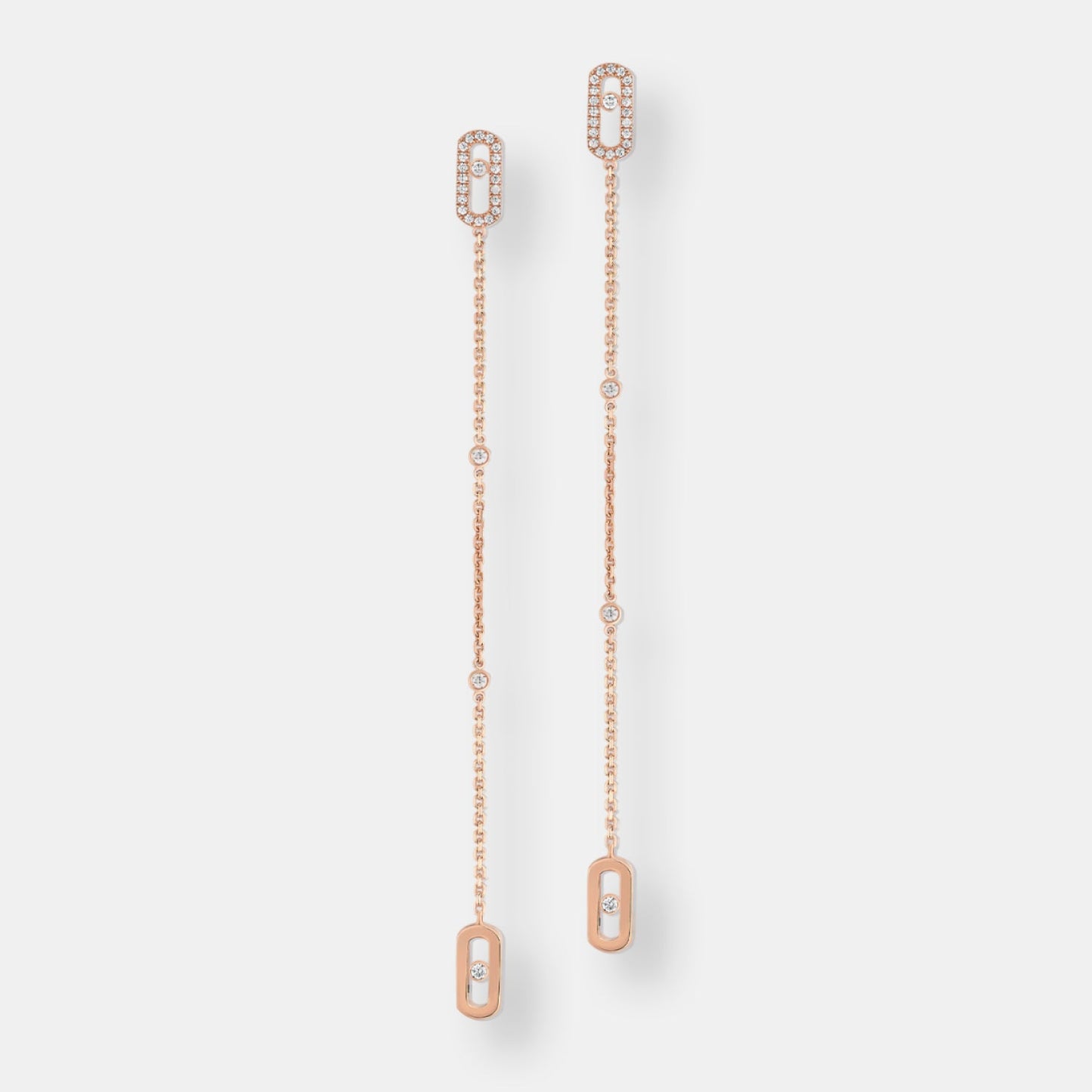 Boucles d'oreilles pendantes move uno