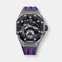 Montre royal oak concept black panther tourbillon volant