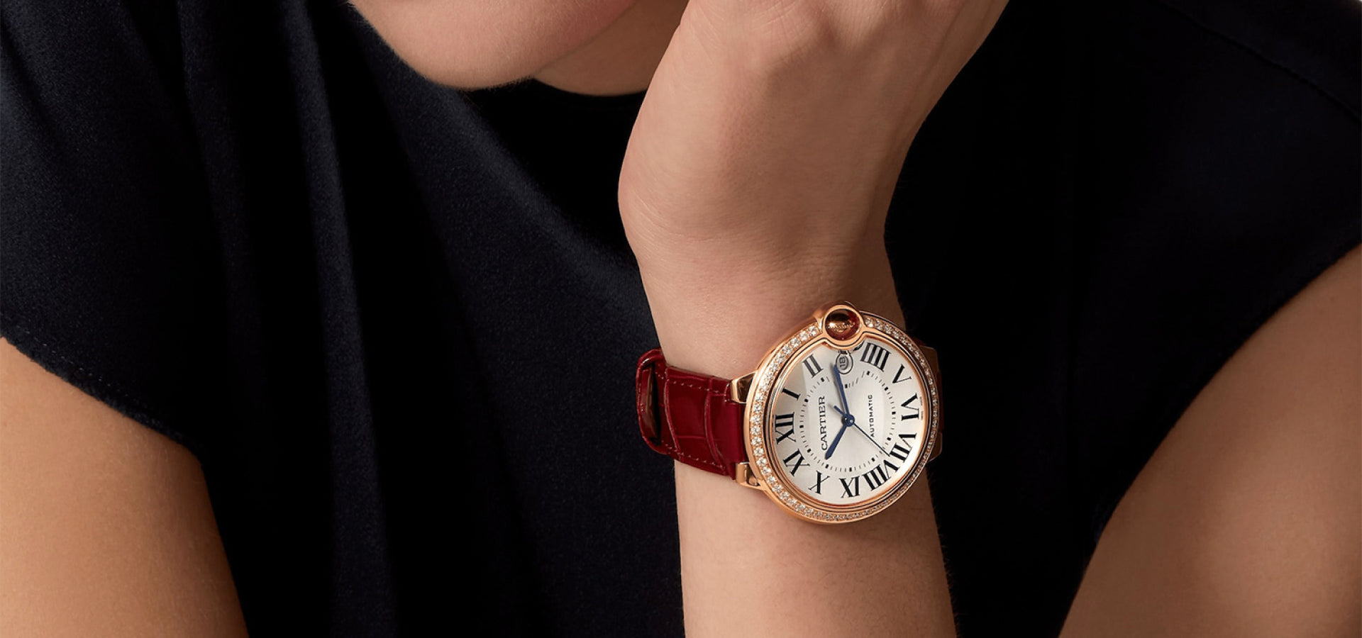 Montre ballon bleu de cartier