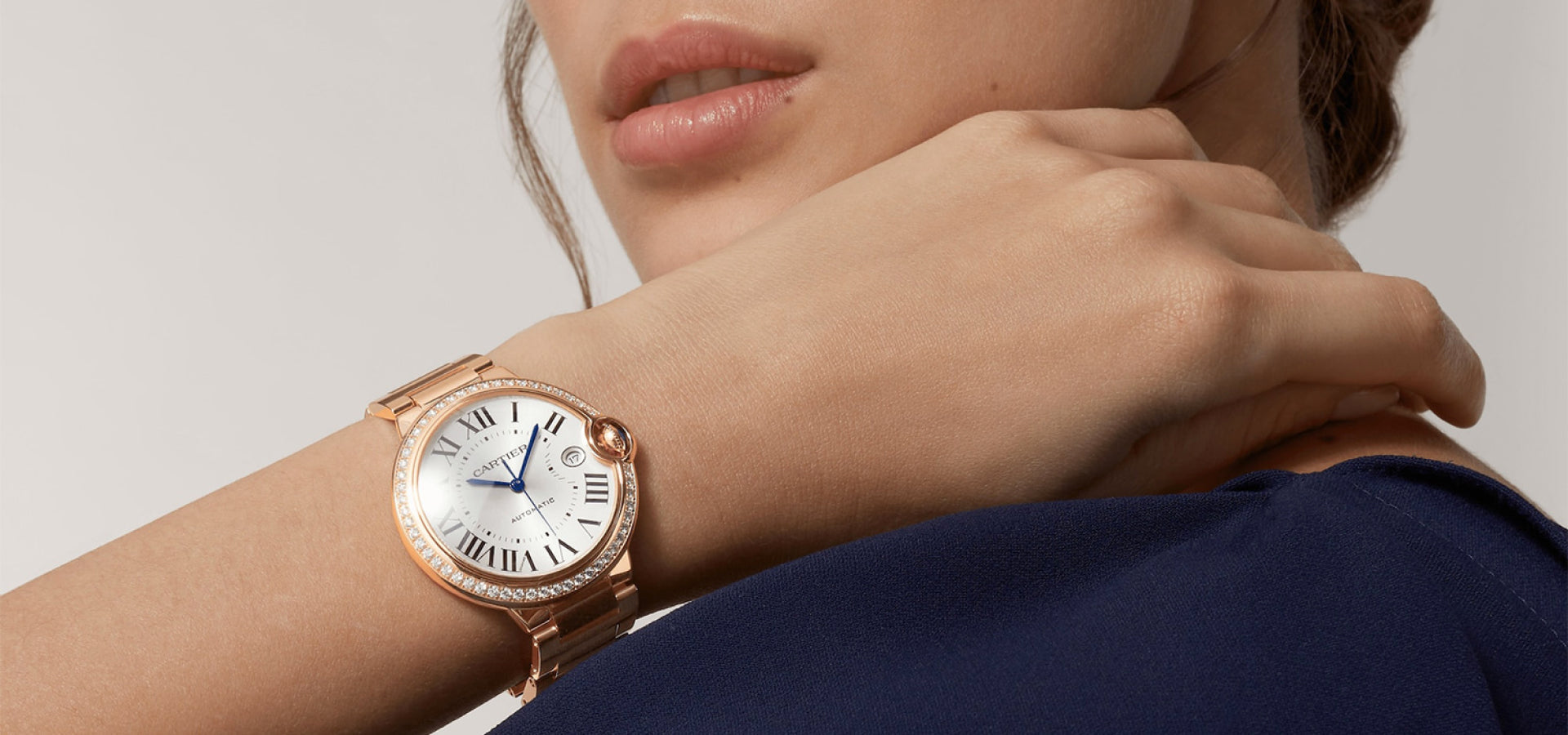 Montre ballon bleu de cartier