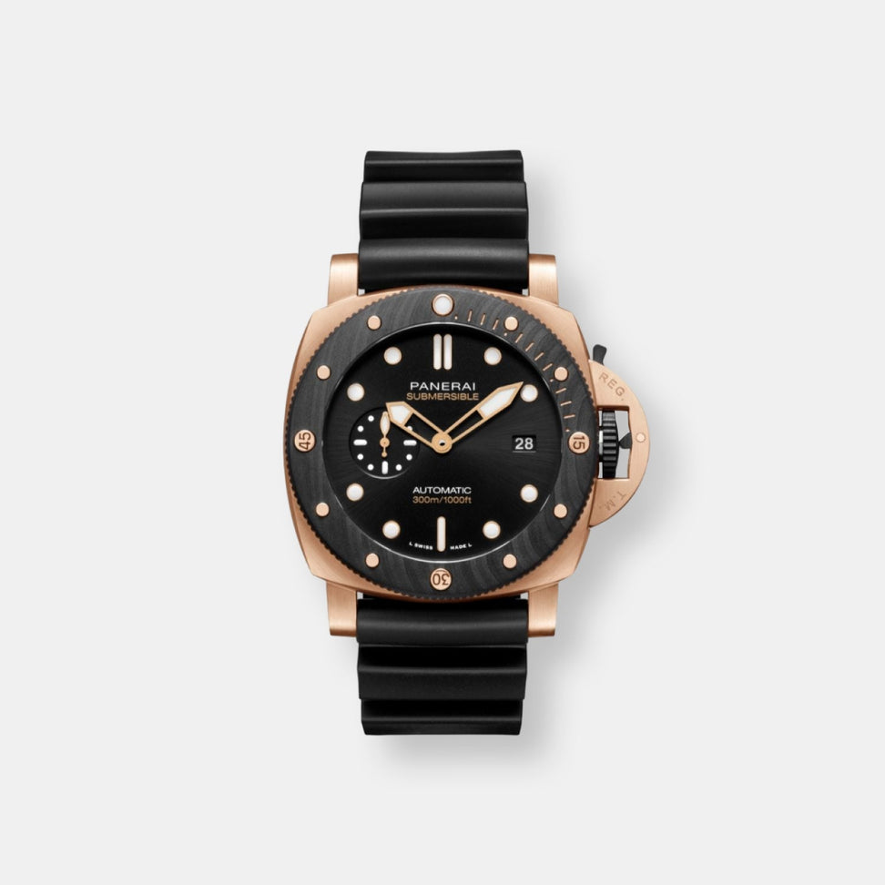 Montre submersible quaranta quattro goldtech™ orocarbo