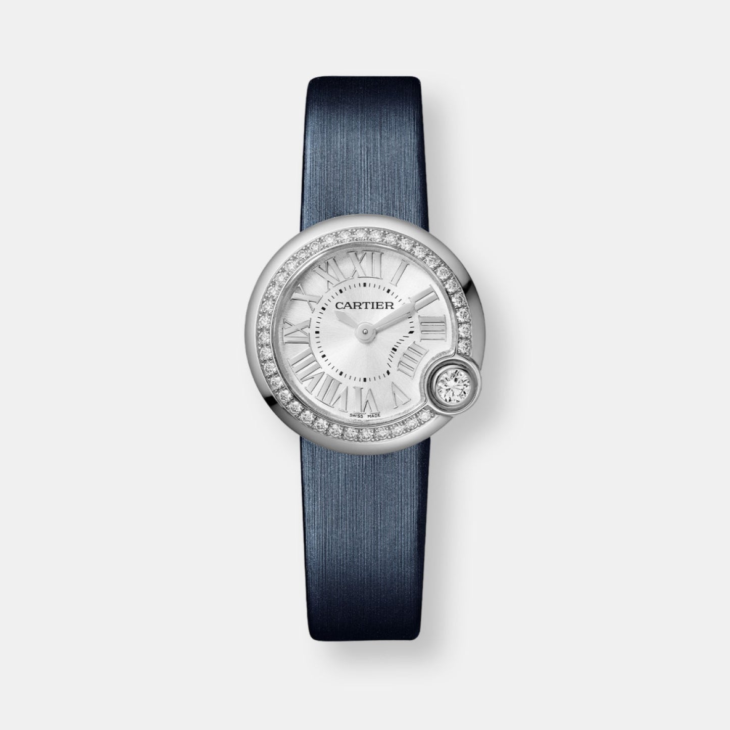Montre ballon balnc de cartier