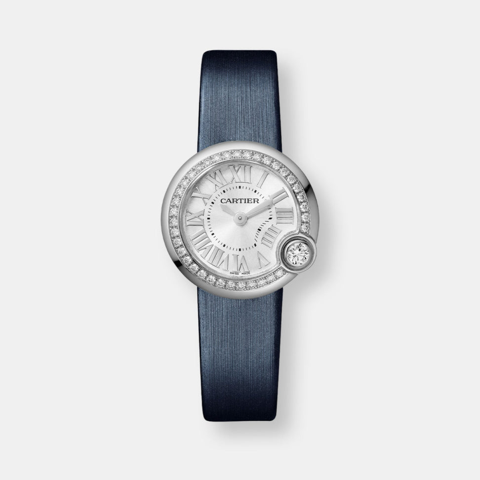Montre ballon balnc de cartier