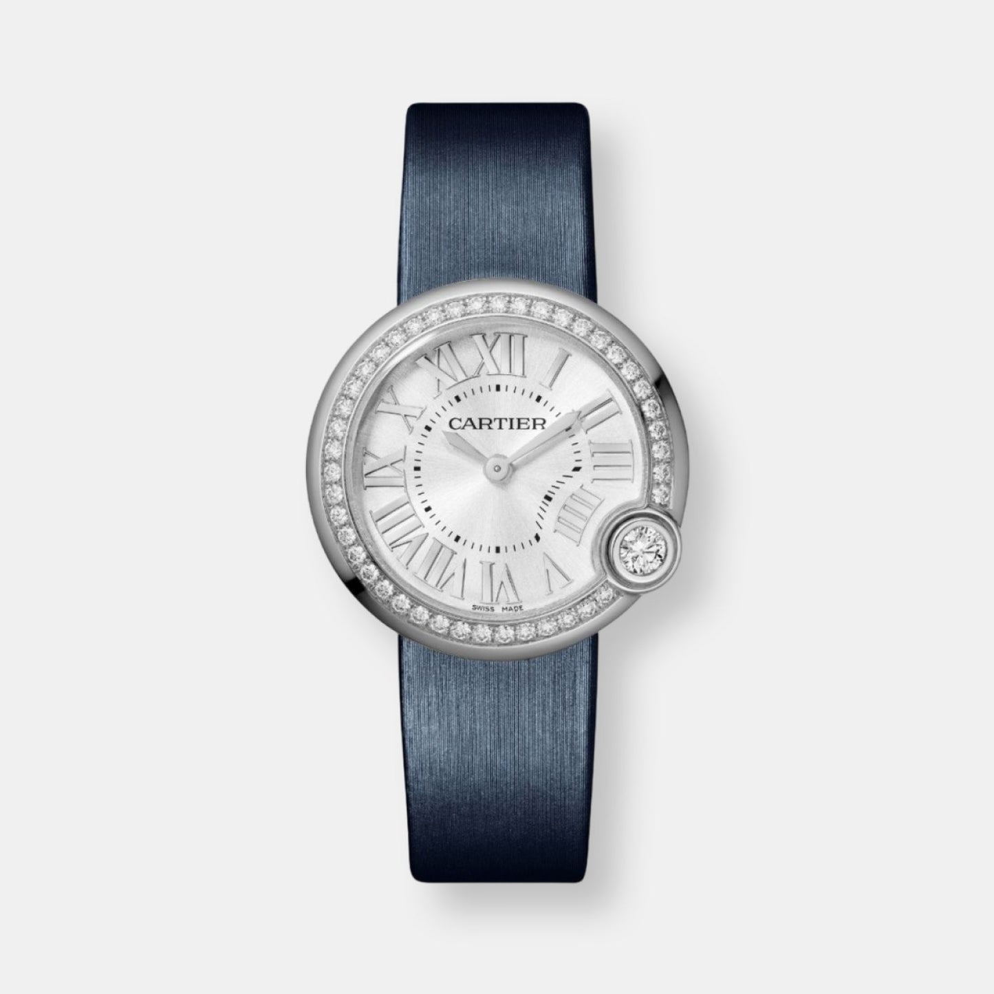 Montre ballon blanc de cartier