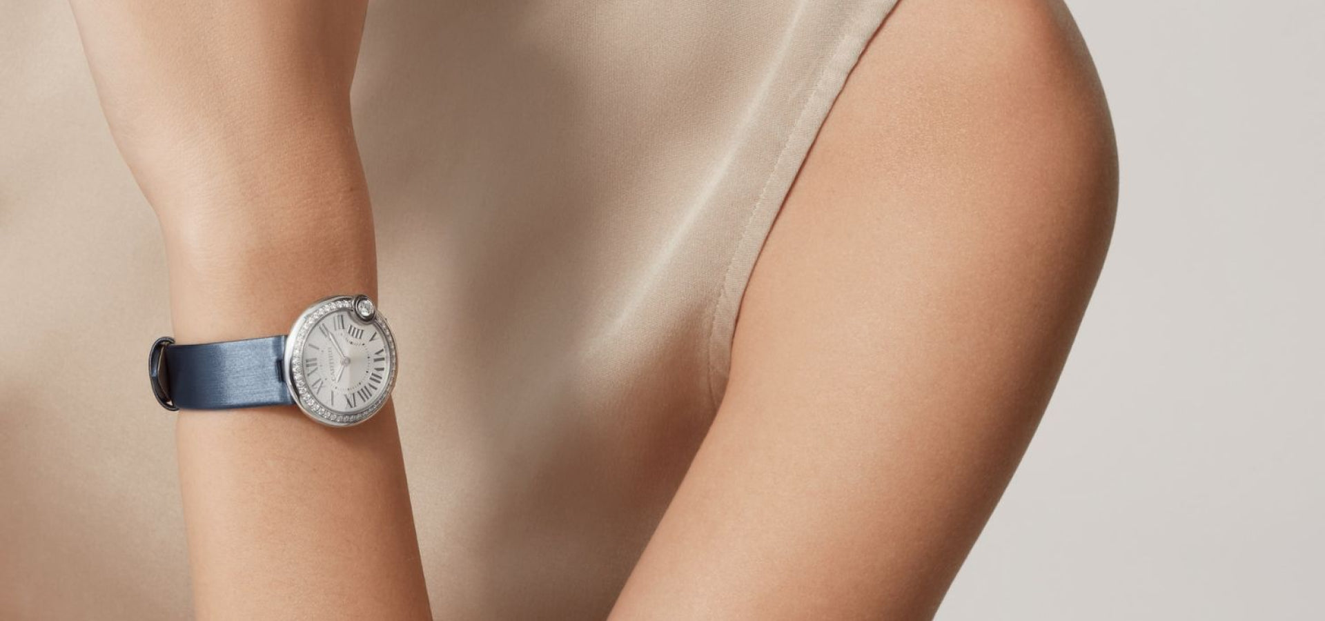 Montre ballon blanc de cartier