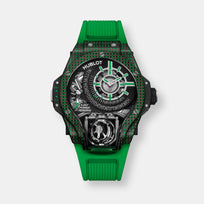 Montre mp-09 tourbillon bi-axis green 3d carbon
