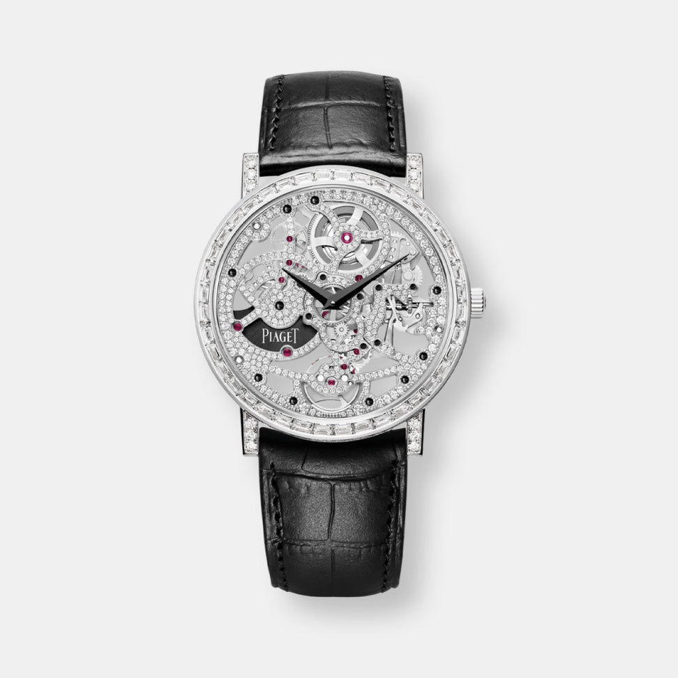 Montre altiplano squelette haute joaillerie