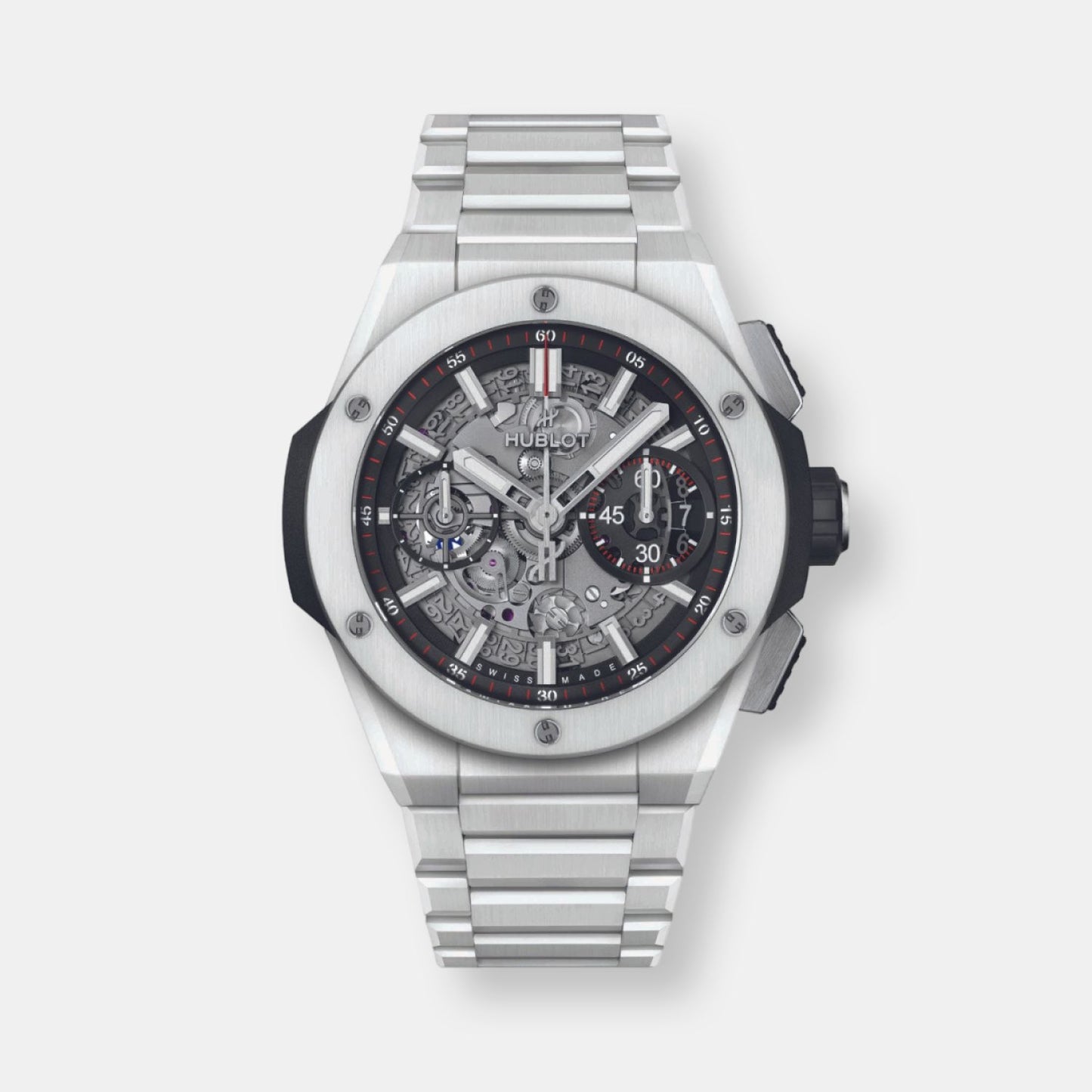Montre big bang integrated white ceramic