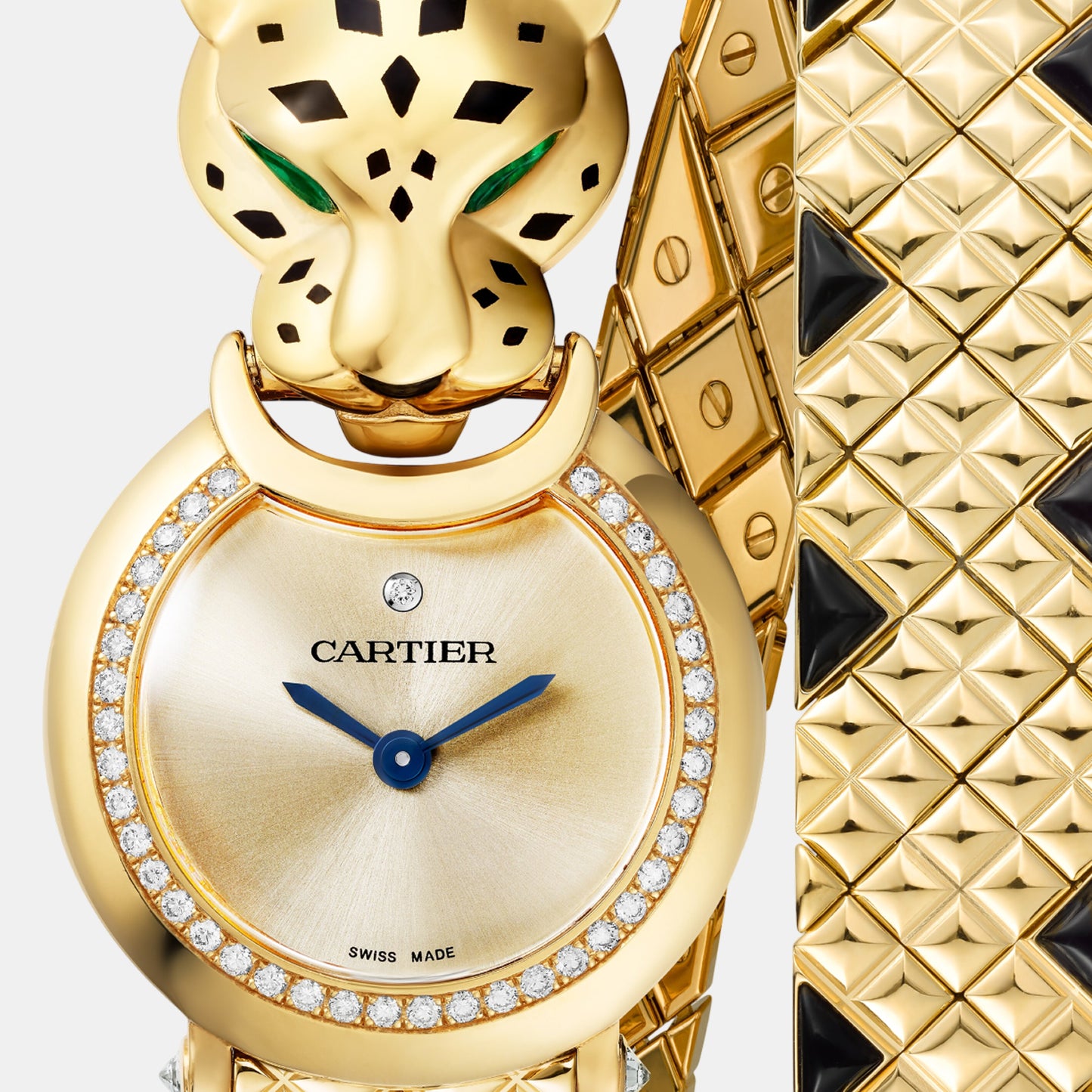 Montre joaillerie panthère de cartier