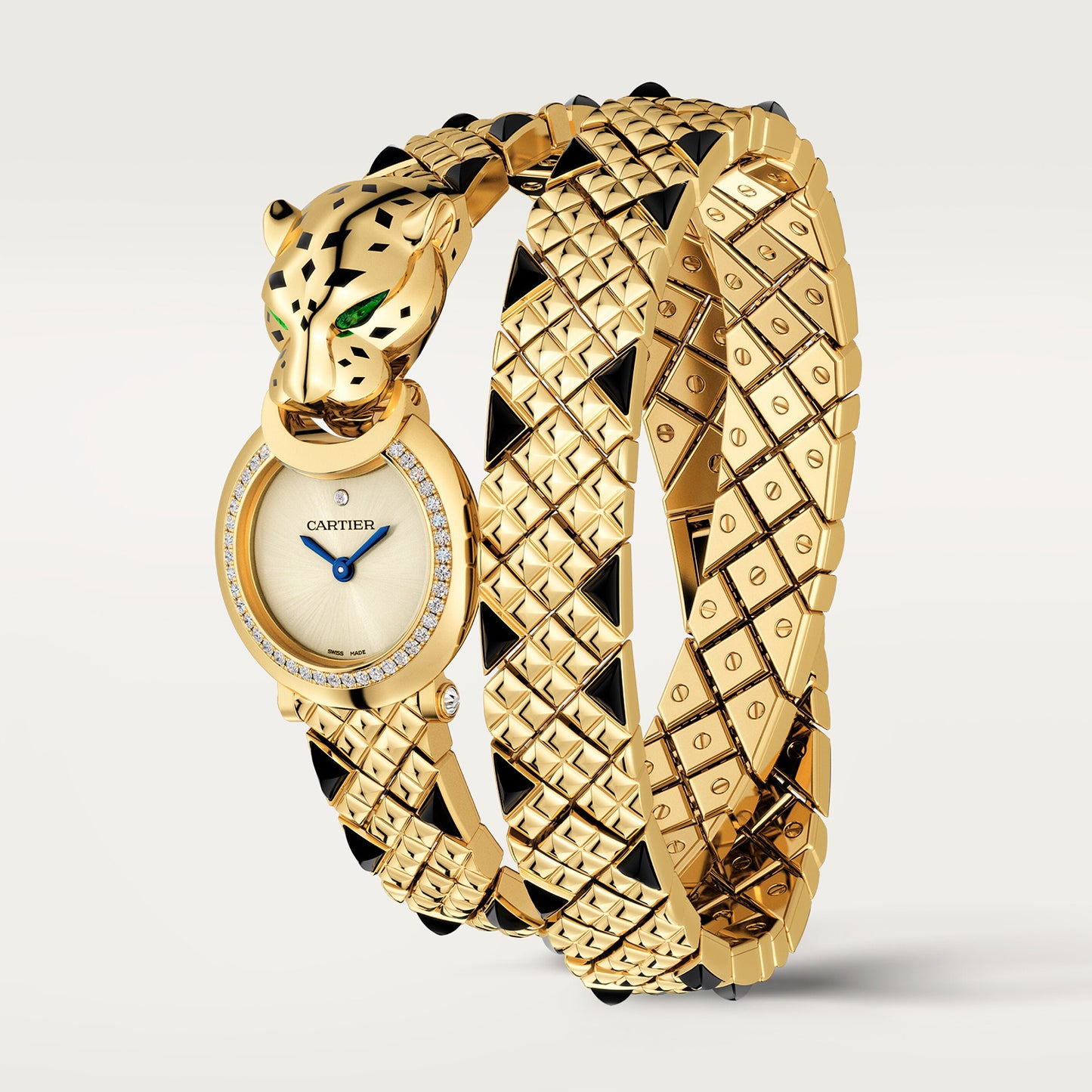 Montre joaillerie panthère de cartier