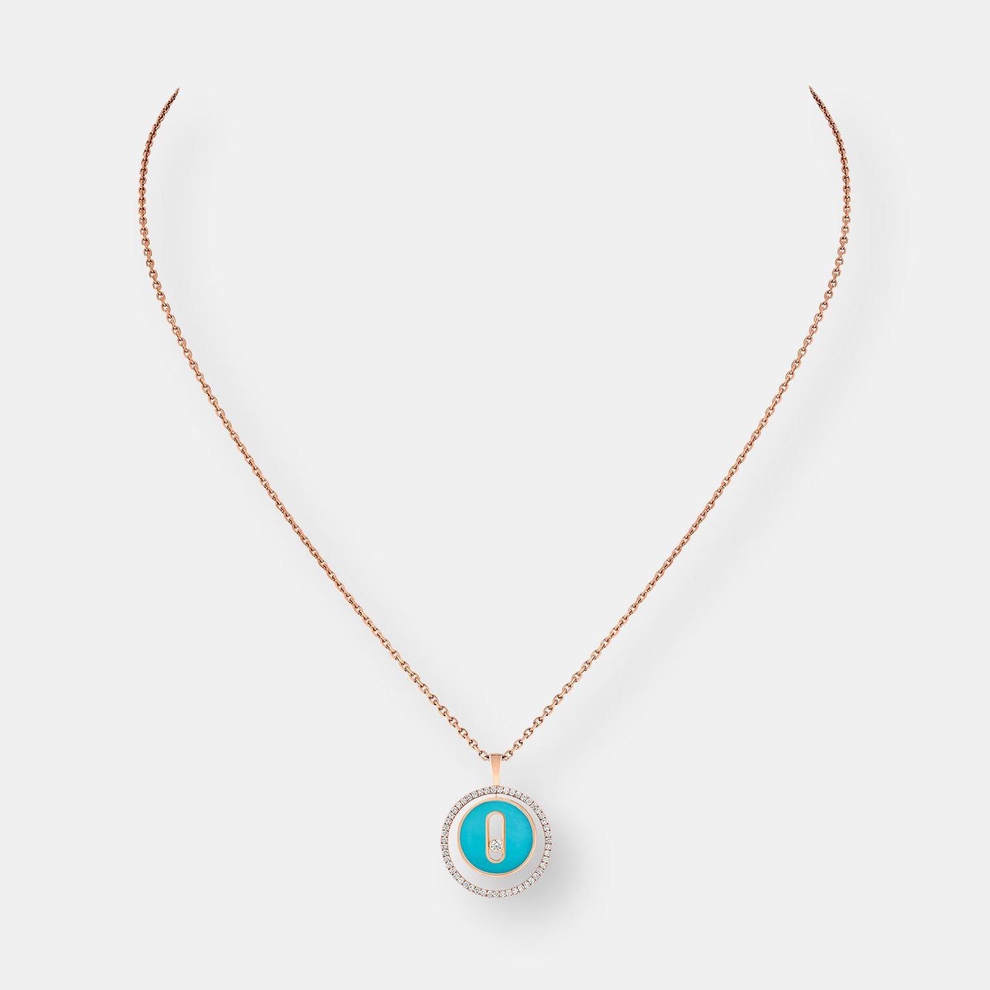 Collier lucky move pm turquoise