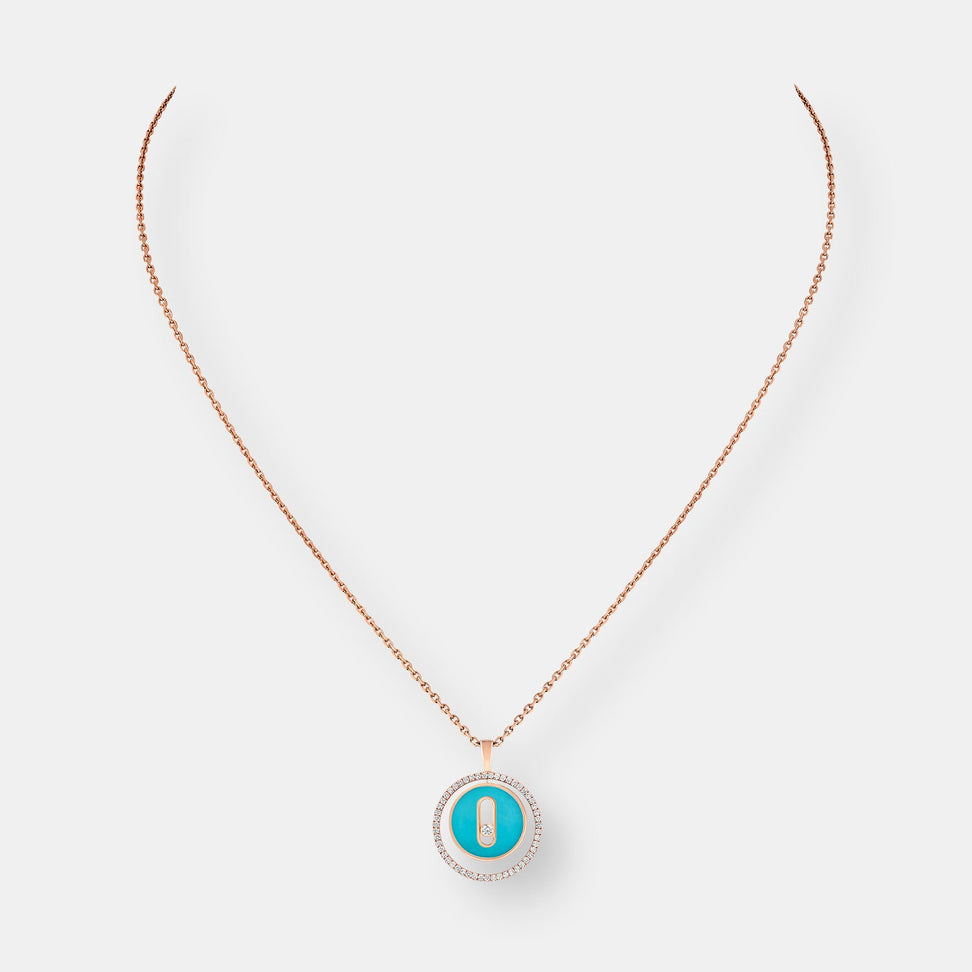 Collier lucky move pm turquoise