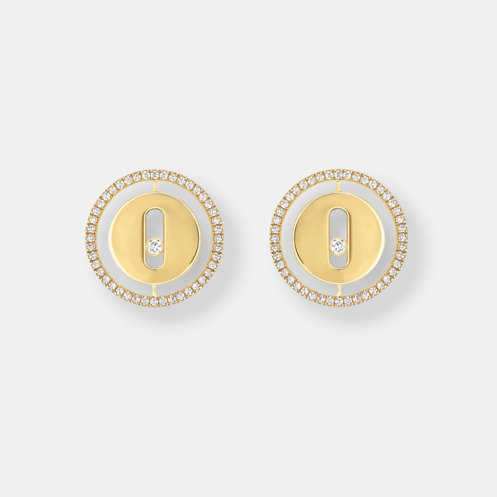 Boucles d'oreilles puces lucky move
