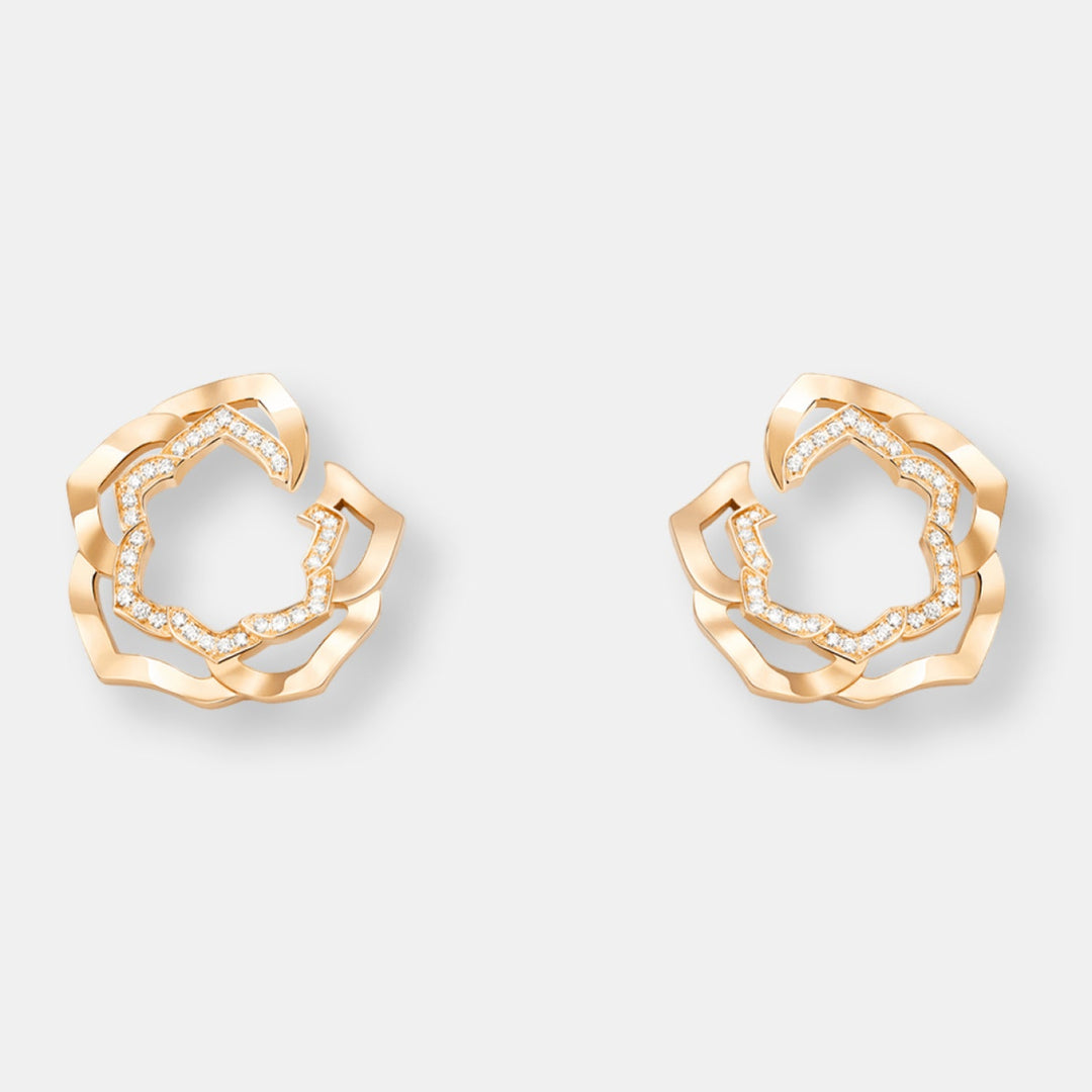 Boucles d’oreilles piaget rose