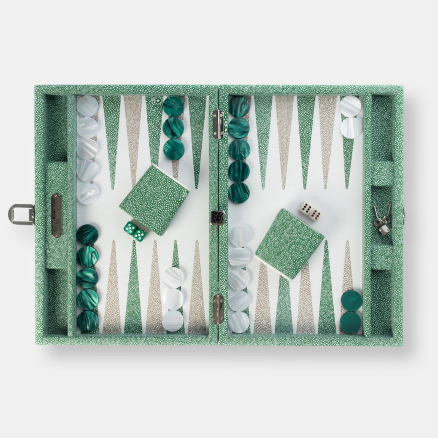 Gabin - medium galuchat vert