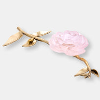 Fleur ornementale camélia rose