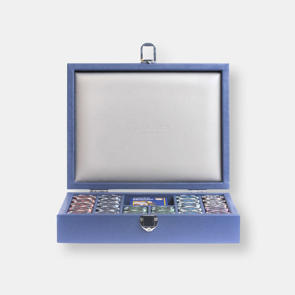 Coffret poker 240 jetons buffle bleu de france