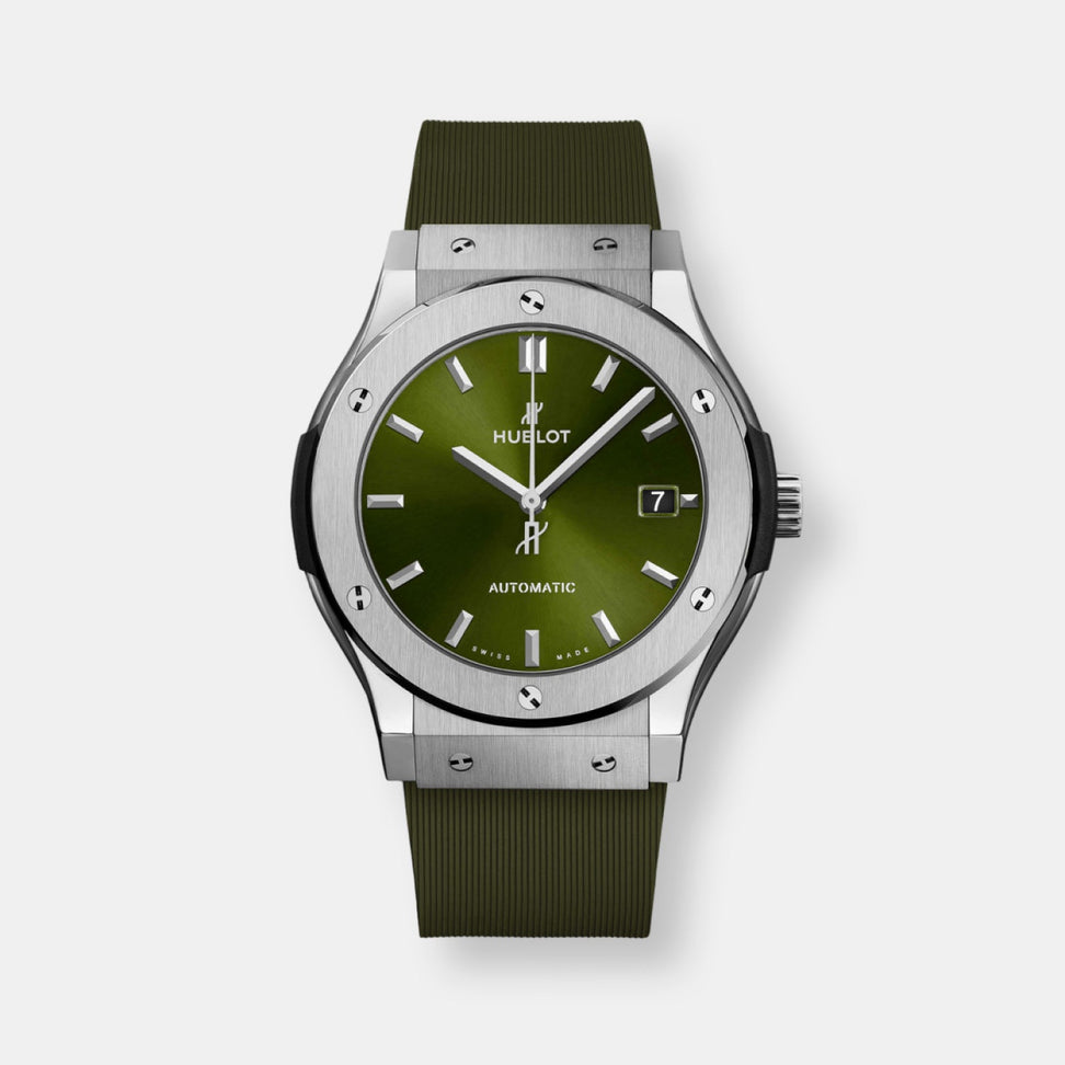 Montre classic fusion titanium green
