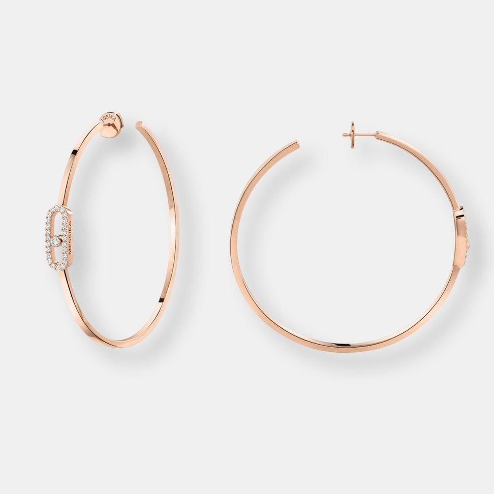 Boucles d'oreilles créoles uno xl