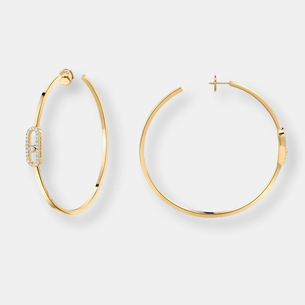 Boucles d'oreilles créoles uno xl