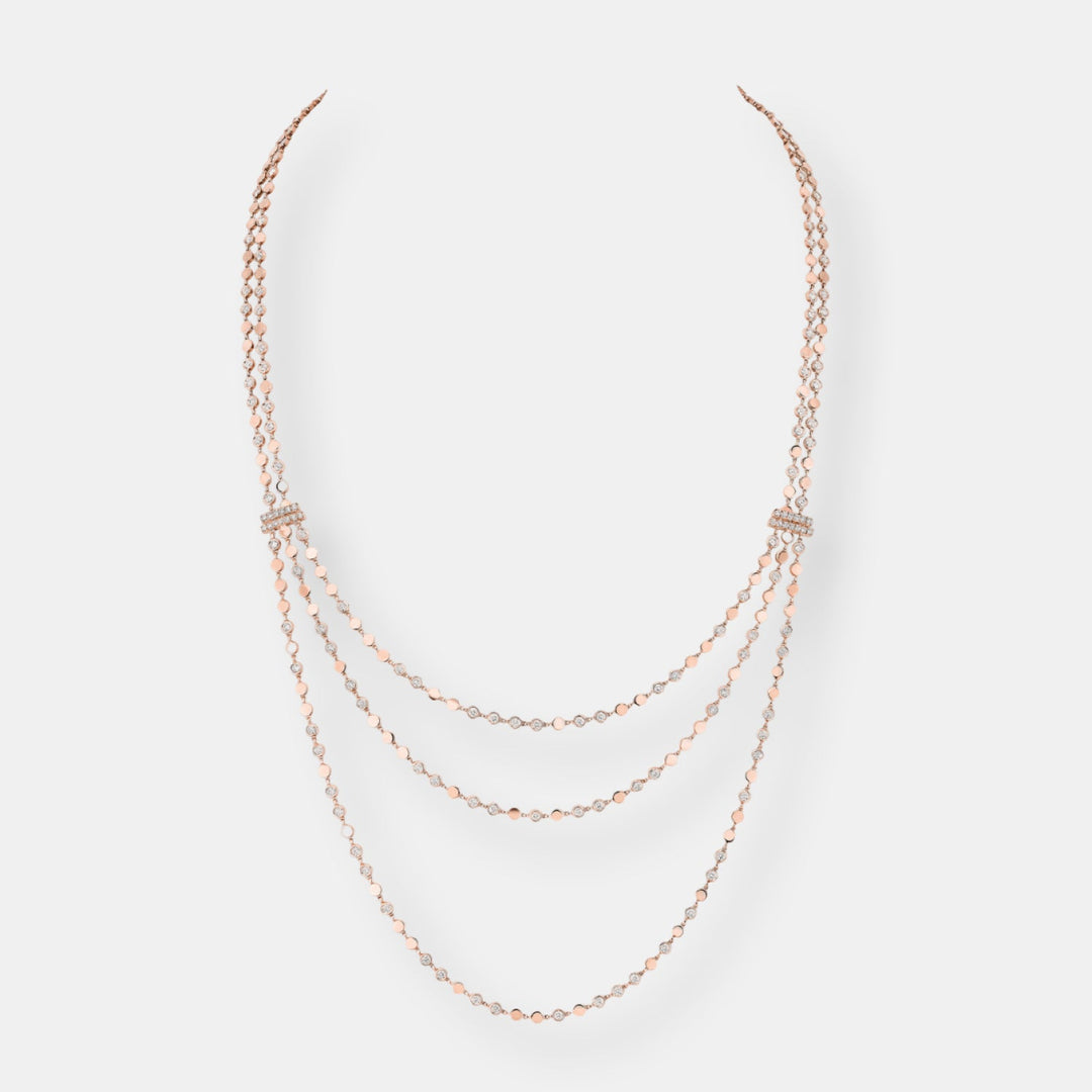 Collier long d-vibes multi rangs