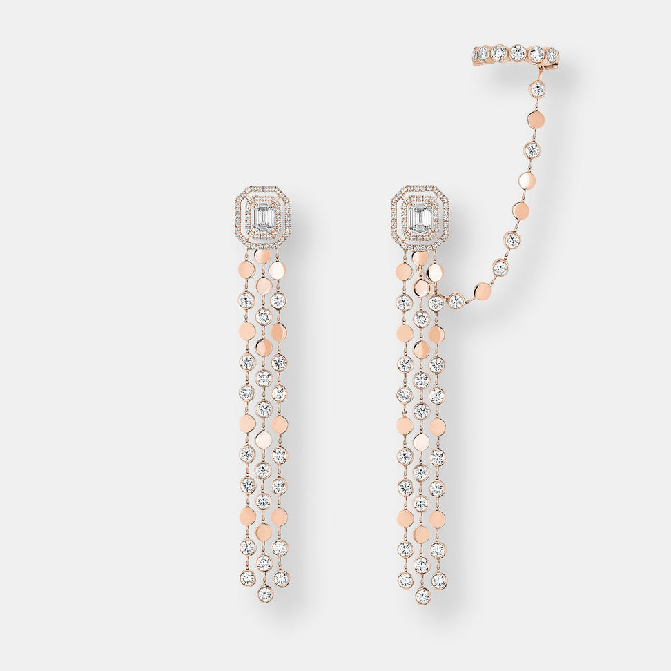 Boucles d'oreilles d-vibes multirangs