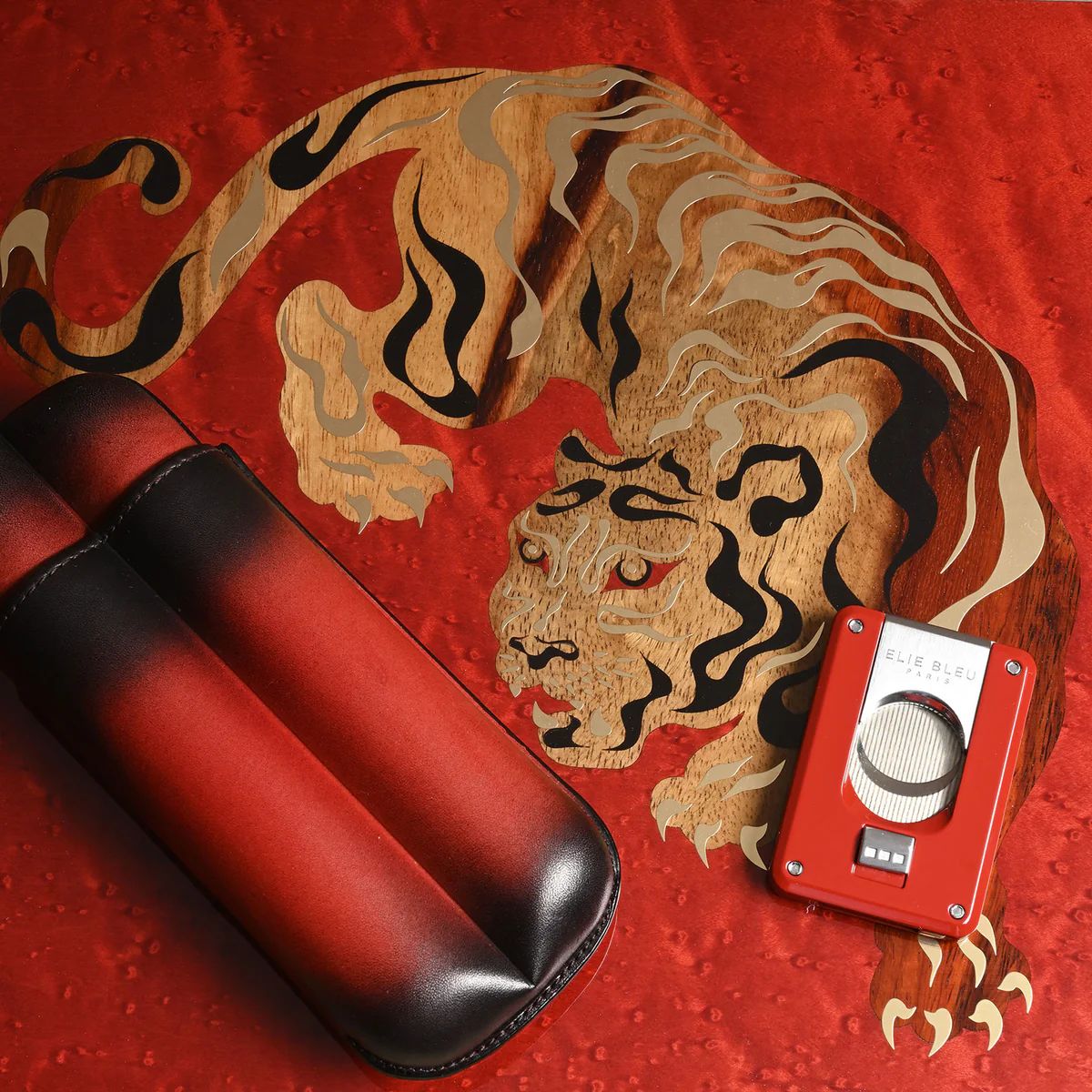 Coupe-cigare - double lame - laqué