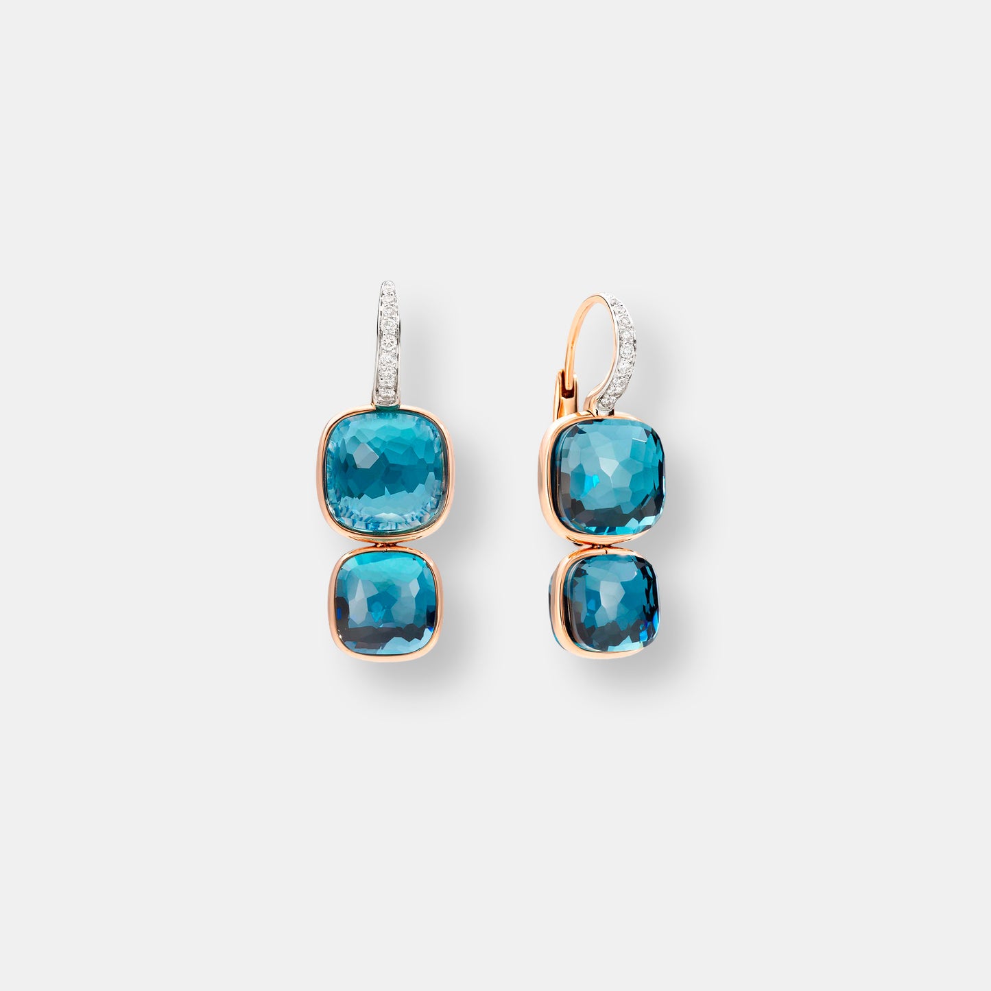 Pendants d'oreilles nudo