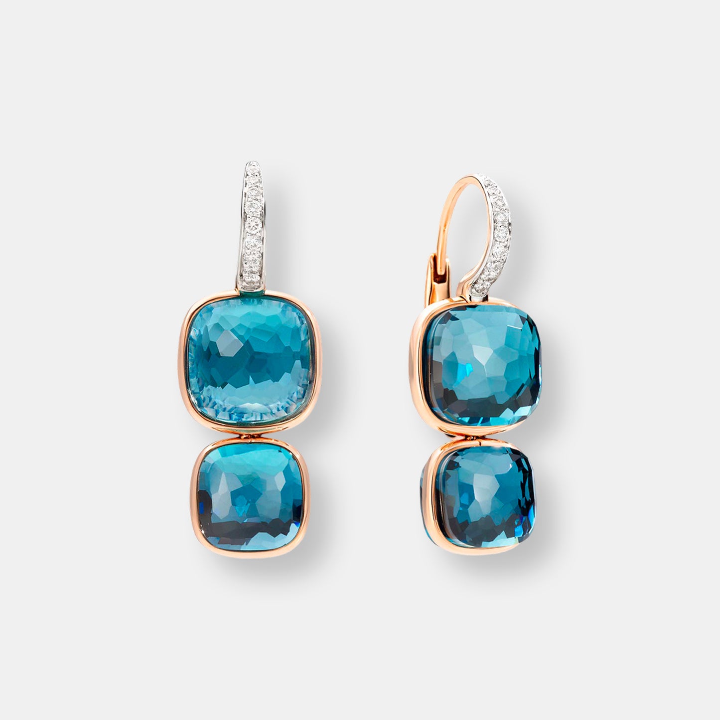 Pendants d'oreilles nudo