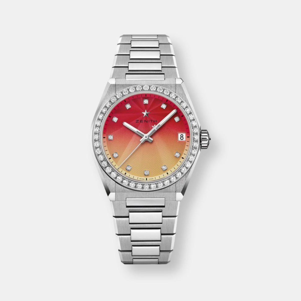 Montre defy midnight sunset