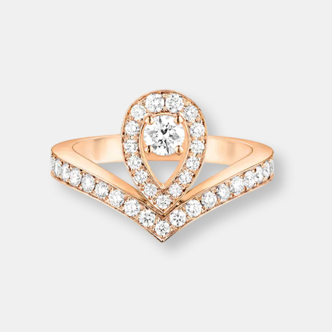Bague joséphine aigrette