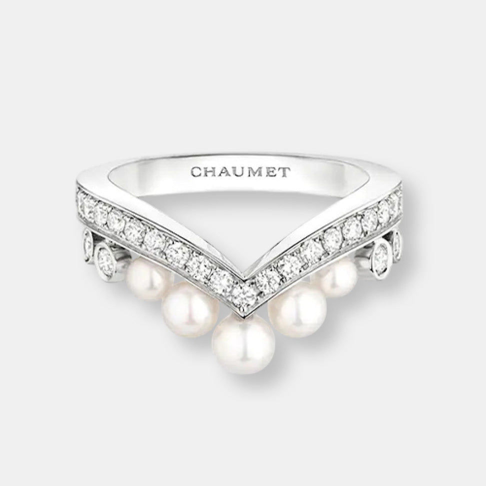 Bague joséphine aigrette