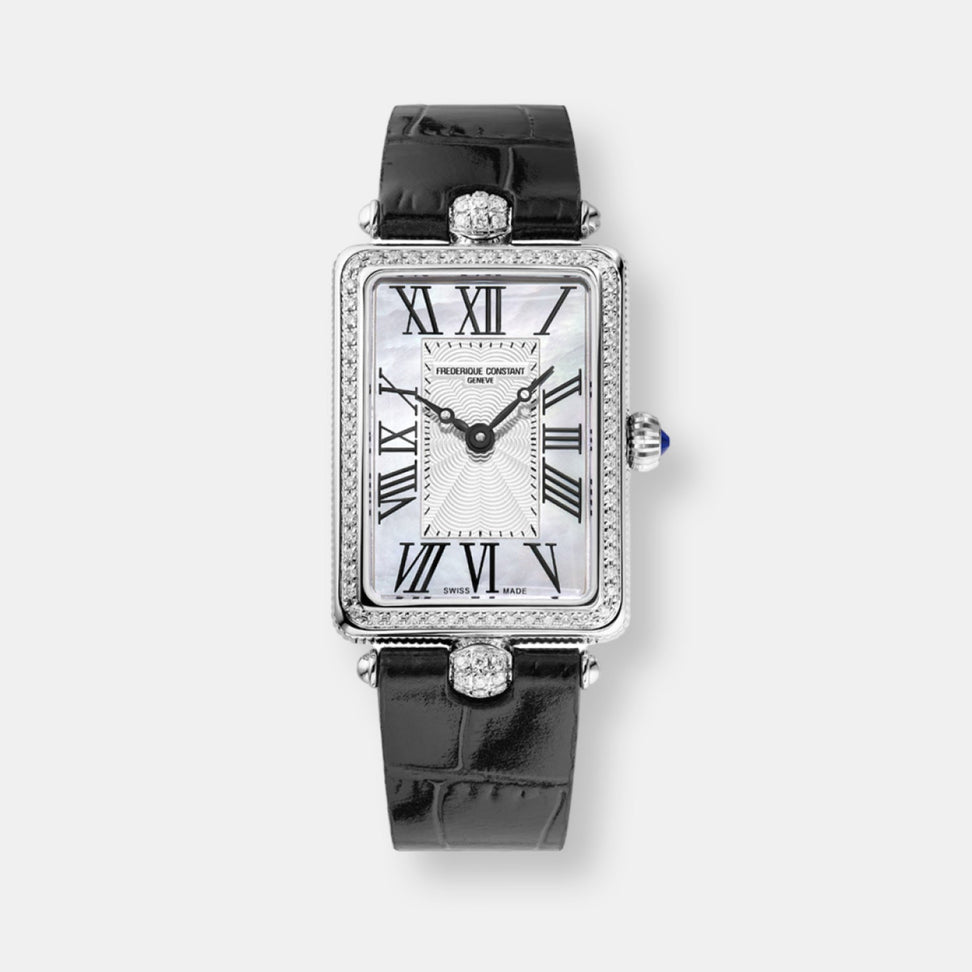 Montre classics art déco carrée