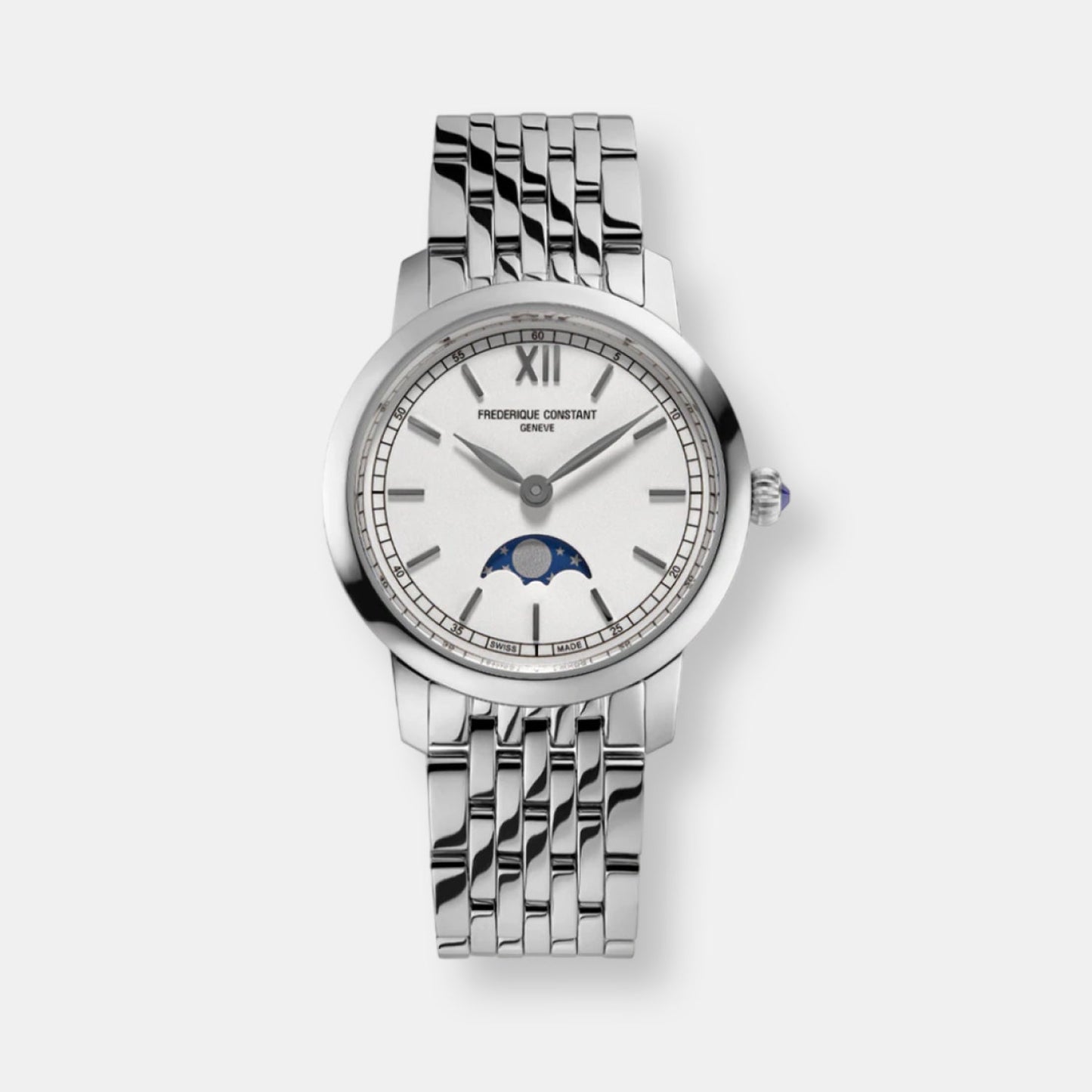 Montre slimline ladies moonphase
