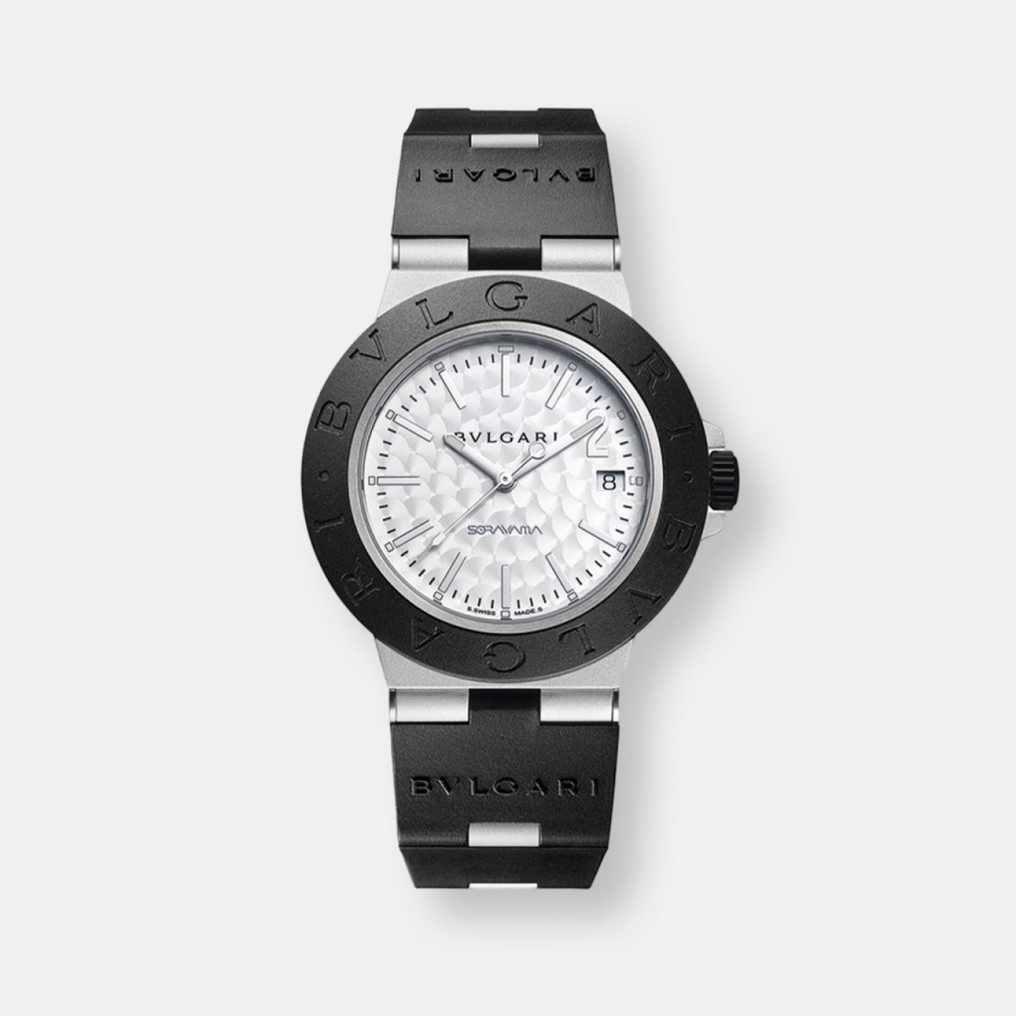 Montre bvlgari alumunium