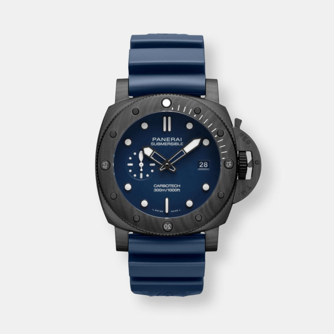 Montre submersible quarantaquattro carbotech™ blu abisso